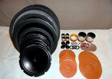 Материалы для триаксиальных динамических головок Heliumacoustics.